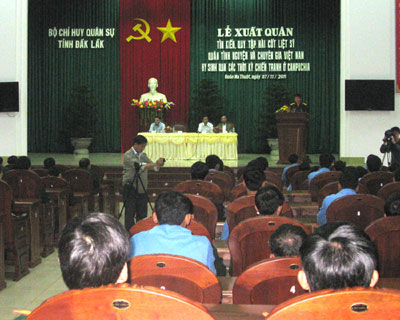 Ra quân tìm kiếm, quy tập hài cốt liệt sĩ quân tình nguyện