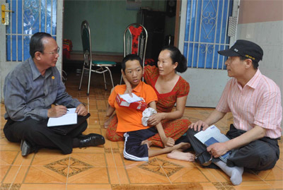 Khảo sát thực trạng nạn nhân chất độc da cam/đi-ô-xin