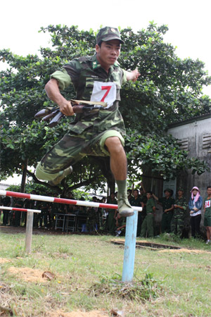 Hội thao Bộ đội Biên phòng Cà Mau 2011