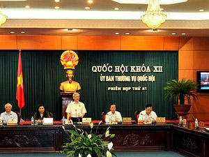 Thông cáo phiên họp thứ 41 Uỷ ban Thường vụ Quốc hội