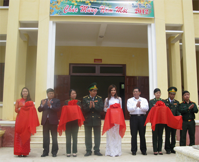 Khánh thành doanh trại Đồn biên phòng Sê- rê- pôk