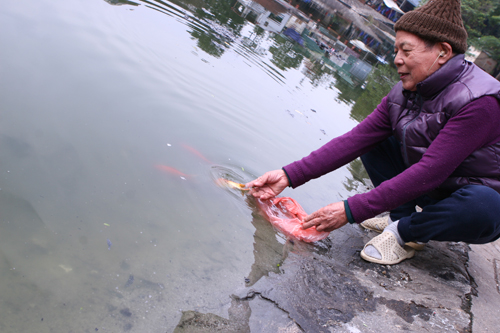 Nô nức tiễn ông Táo về trời