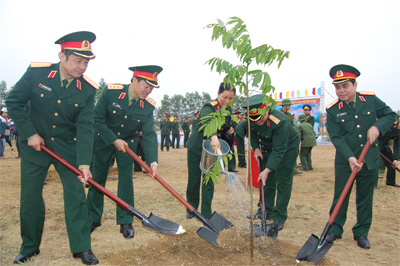 Bộ Quốc phòng phát động Tết trồng cây