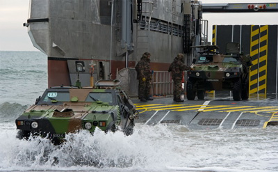 Hải quân đa quốc gia tập trận đổ bộ ở Mỹ