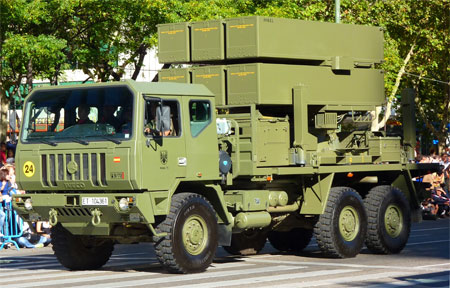 Chile nhận tổ hợp tên lửa phòng không NASAMS