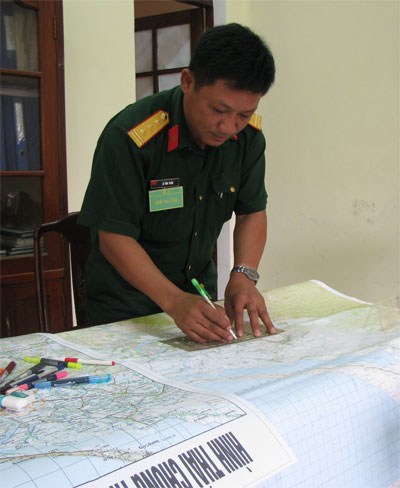 Diễn tập chỉ huy, tham mưu một bên hai cấp