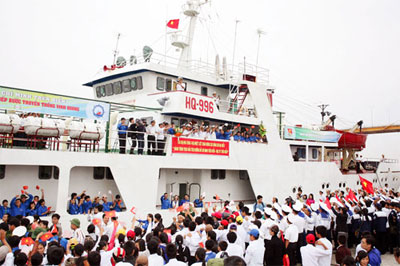 Chuyến tàu tri ân và trải nghiệm của tuổi trẻ