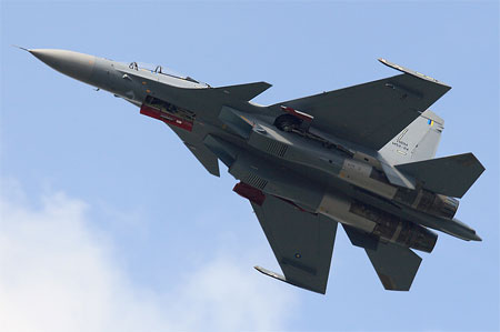 Malaysia đặt mua thêm 18 chiến đấu cơ Su-30MKM
