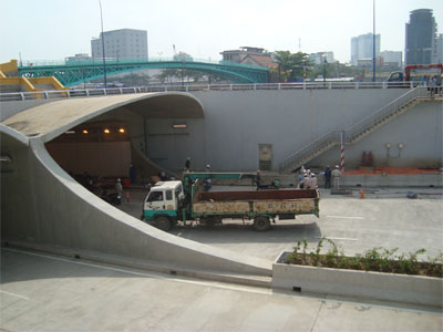 Hầm Thủ Thiêm trước ngày thông xe