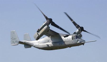 UAE quan tâm tới Đại bàng biển V-22