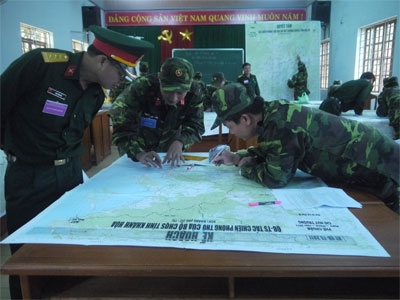 Khai mạc Hội thi Trưởng ban quân báo-trinh sát và Trạm trưởng trạm điệp báo-quân báo nhân dân giỏi