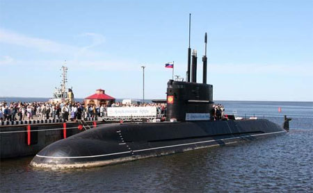 Nga sẽ nâng cấp tàu ngầm diesel-điện lớp Lada