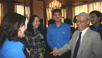 Công tác thanh niên là nhiệm vụ sống còn của Đảng và dân tộc
