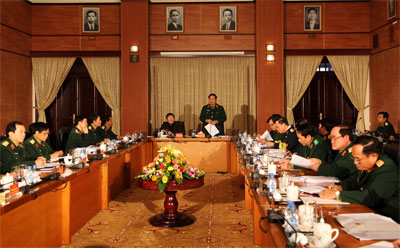 Làm tốt chức năng tham mưu cho Đảng, Nhà nước về nhiệm vụ quân sự, quốc phòng