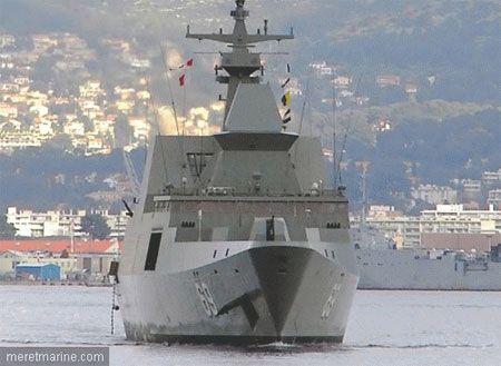 Pháp: Khinh hạm lớp FREMM đầu tiên bắt đầu chạy thử nghiệm