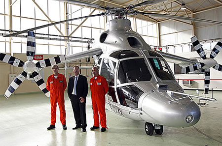 Mẫu thử trực thăng siêu tốc X-3 đạt kỷ lục tốc độ bay mới