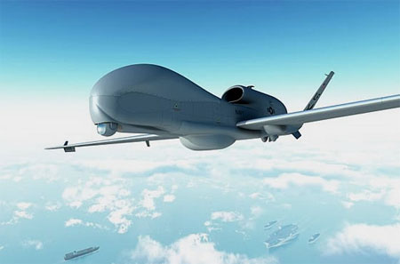 Northrop Grumman giới thiệu UAV MQ-4C BAMS cho hải quân Ấn Độ