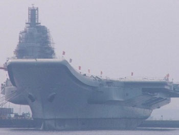 Trung Quốc: Tàu sân bay Shi Lang đã được trang bị vũ khí và radar