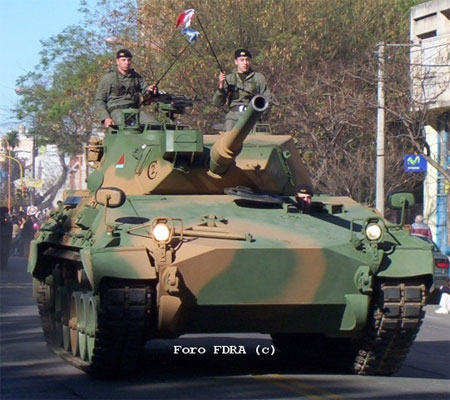 Lục quân Argentine nâng cấp xe tăng TAM