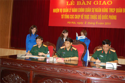 Bộ Quốc phòng trực tiếp quản lý Ngân hàng thương mại cổ phần Quân đội