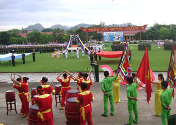 Gần 600 vận động viên tranh tài các môn thể thao quân sự