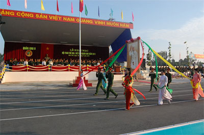 Khai mạc Hội thao TDTT Quân khu 9 năm 2011