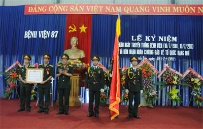 Bệnh viện 87 (Tổng Cục Hậu cần) ứng dụng nhiều công nghệ tiên tiến vào điều trị