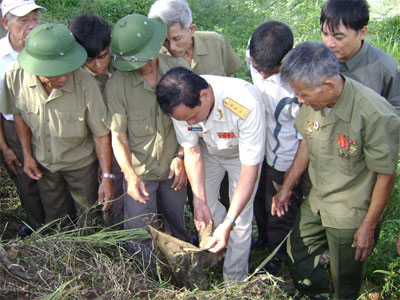 Cơ sở để xác minh, tìm kiếm, quy tập hài cốt liệt sĩ