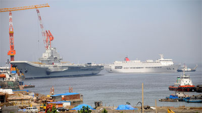 Nhật Bản muốn biết mục đích sở hữu tàu sân bay của Trung Quốc