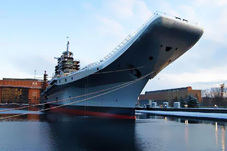 Tàu sân bay nội địa của Ấn Độ sẽ được hạ thủy vào cuối 2011