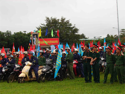 Phát động Ngày hội “Thanh niên Quân đội với văn hoá giao thông”