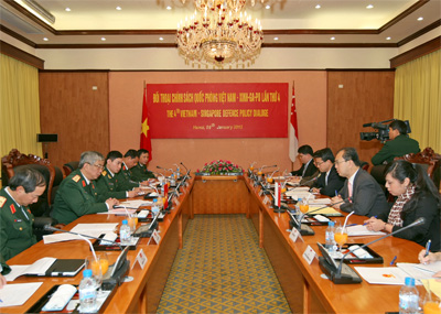 Đối thoại chính sách quốc phòng Việt Nam -Xin-ga-po lần thứ 4