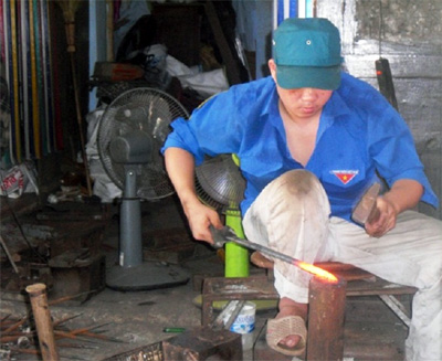 Trung Lương giữ nghề rèn