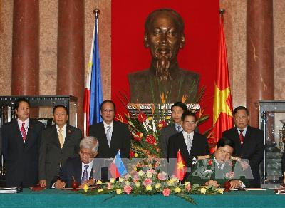 Lãnh đạo nước ta hội đàm, hội kiến với Tổng thống Phi-líp-pin