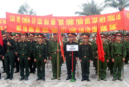 Thi đua “Đoàn kết, sáng tạo, lập công dâng Đảng”