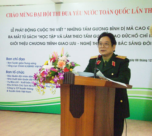 Tiếp tục cuộc thi viết  “Những tấm gương bình dị mà cao quý” trên báo Quân đội nhân dân