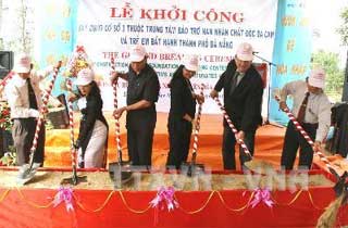 Đà Nẵng: Khởi công xây dựng cơ sở 3 thuộc Trung tâm Bảo trợ nạn nhân chất độc da cam