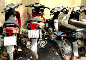 Triệt phá băng cướp xe máy liên tỉnh