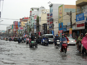 Canh cánh nỗi lo ngập lụt