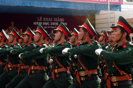 Các học viện, nhà trường quân đội khai giảng năm học mới