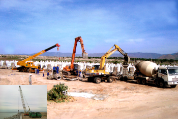 Công trình của quân đội chào mừng Đại lễ