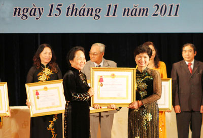 Hà Nội tuyên dương  giáo viên điển hình tiên tiến