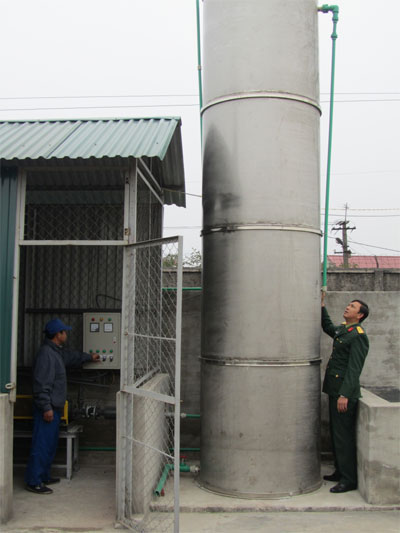 Ứng dụng công nghệ khí sinh học xử lý nước thải nhiễm dầu