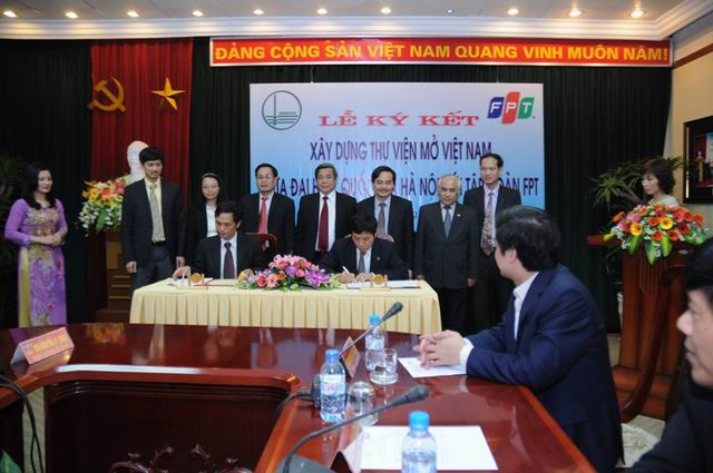 Tập đoàn FPT xây dựng Thư viện mở Việt Nam cho ĐHQG Hà Nội