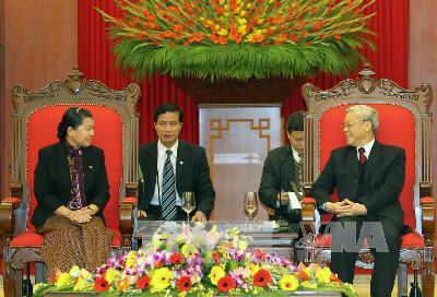 Việt Nam coi trọng phát triển quan hệ đoàn kết, hữu nghị truyền thống và hợp tác toàn diện với Cam-pu-chia