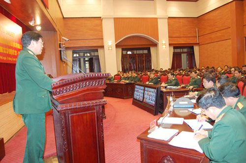 Quân đội triển khai công tác bầu cử đại biểu Quốc hội và HĐND các cấp