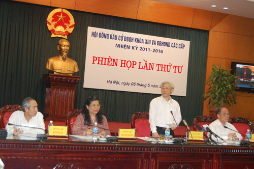 Không có “quân xanh”,  “quân đỏ” trong bầu cử