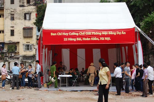 Hà Nội: 47 tỷ đồng, giải toả xong khu đất ở Hàng Bài - Hai Bà Trưng