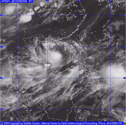 Cấm tàu thuyền ở Vịnh Bắc Bộ, ứng phó bão số 3