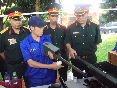 Khai mạc hội thi kho kỹ thuật cấp Trung đoàn, Lữ đoàn công binh toàn quân